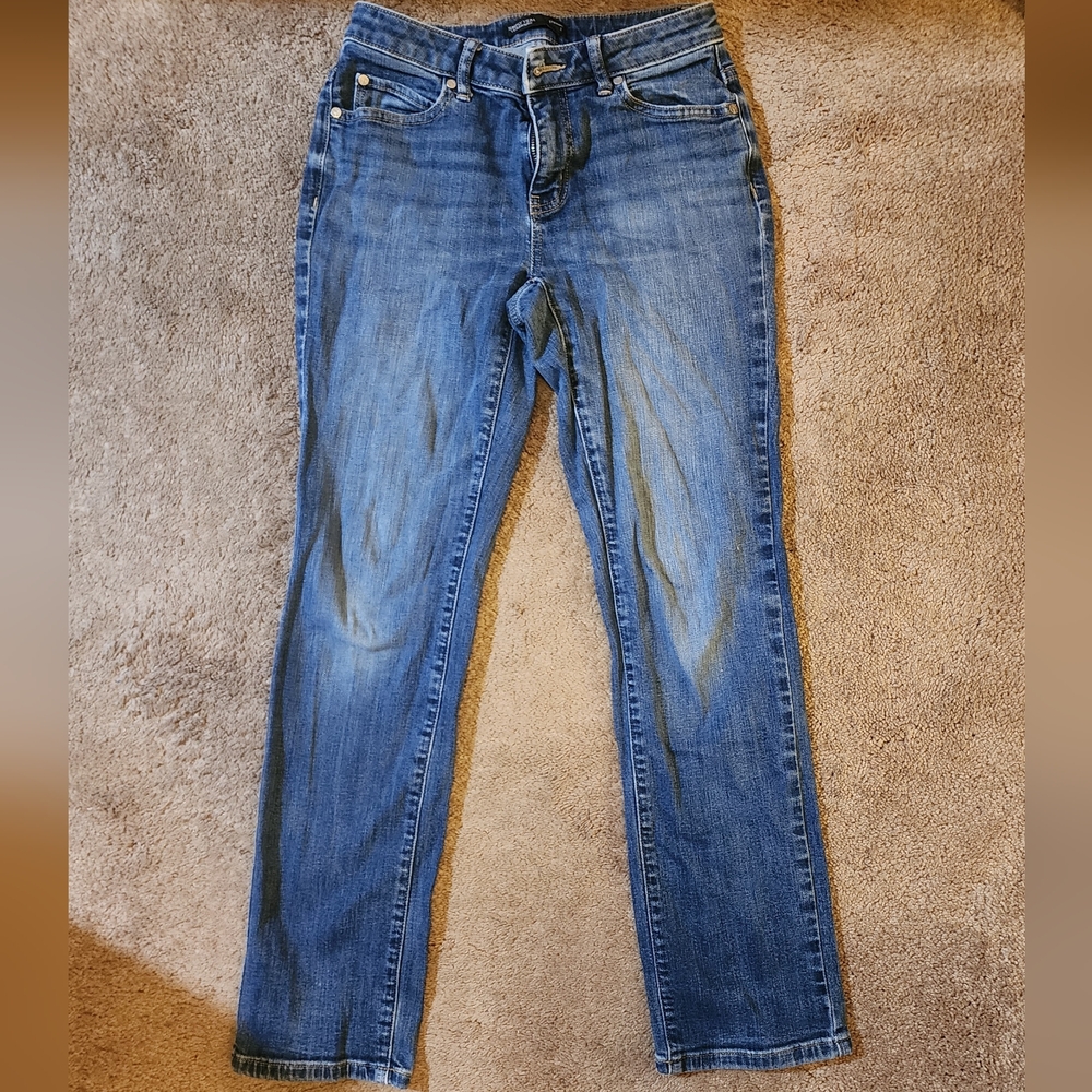 Simply Vera Vera Wang Blue Straight Leg Jeans